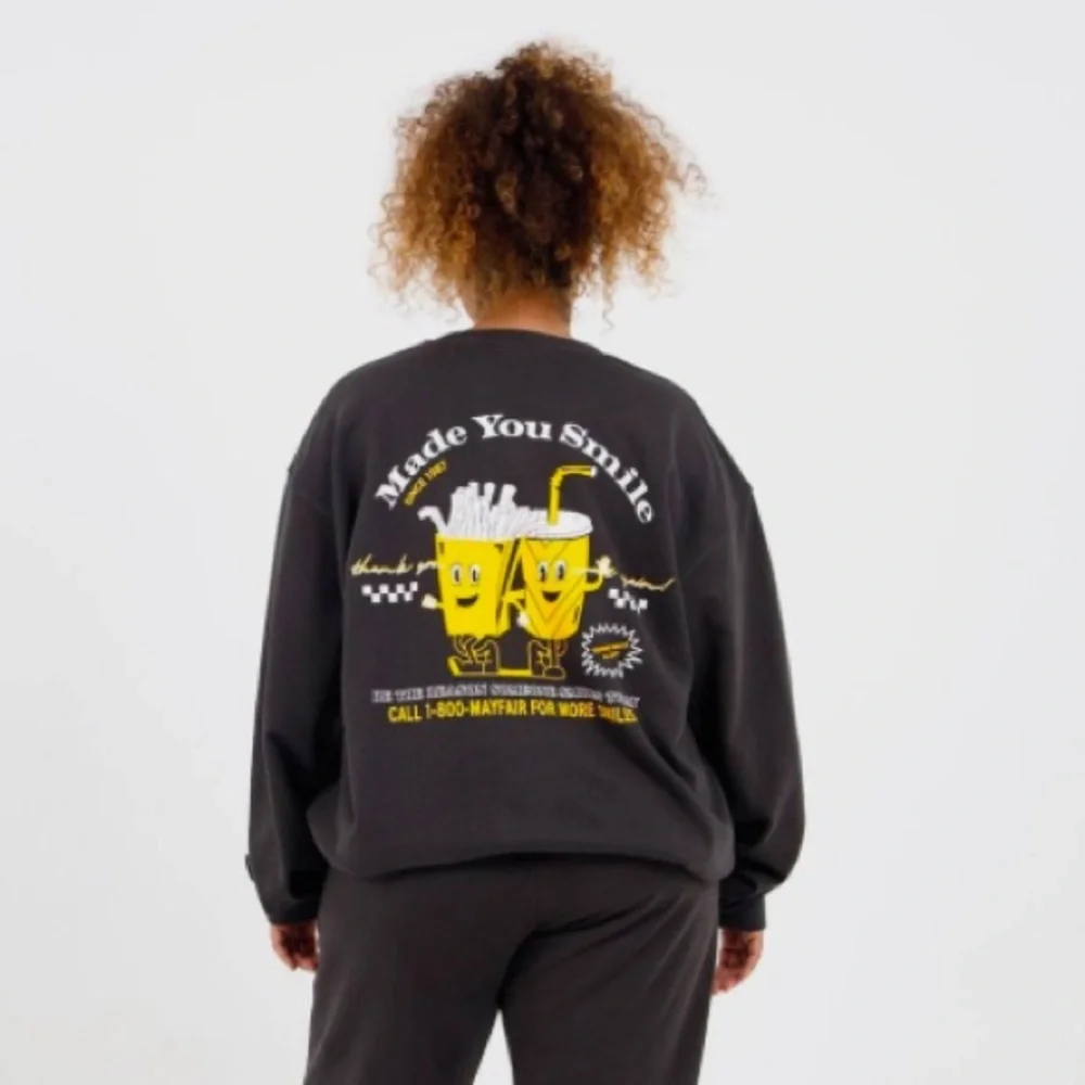Mayfair made you smile French fry Crew neck - Picture 4 of 8